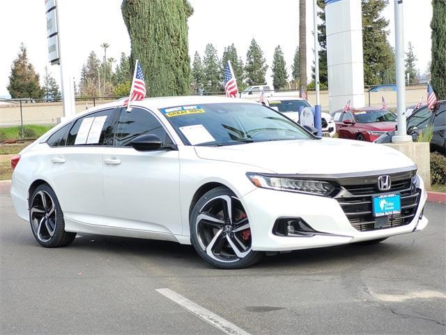 used 2021 Honda Accord car, priced at $26,165