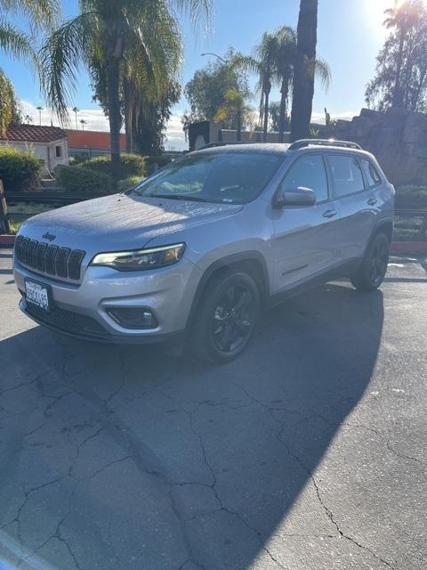 used 2021 Jeep Cherokee car, priced at $21,499