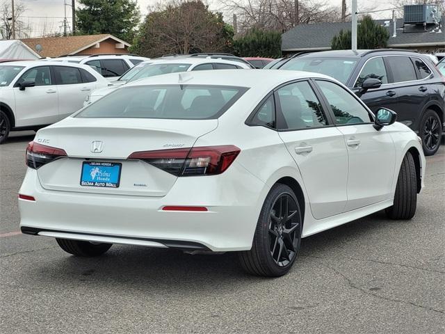 new 2025 Honda Civic Hybrid car, priced at $30,555