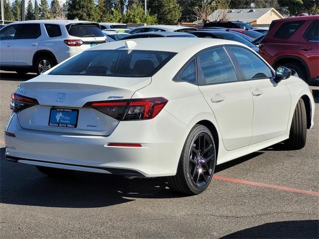 new 2025 Honda Civic Hybrid car, priced at $30,300