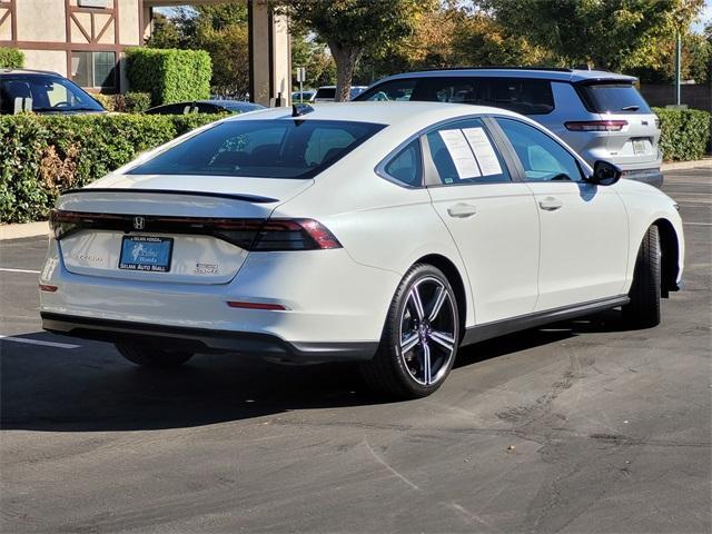 used 2024 Honda Accord Hybrid car, priced at $27,178