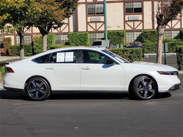 used 2024 Honda Accord Hybrid car, priced at $27,178