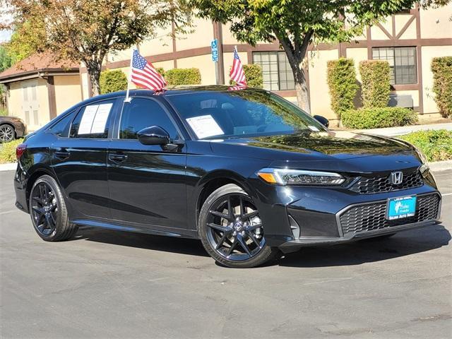 used 2025 Honda Civic Hybrid car, priced at $28,914