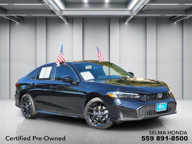 used 2025 Honda Civic Hybrid car, priced at $28,914