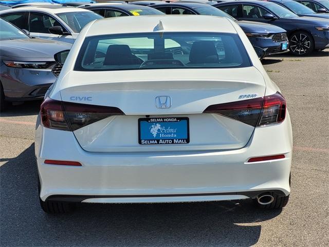 new 2025 Honda Civic car, priced at $27,855