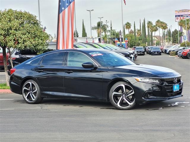 used 2021 Honda Accord car, priced at $26,691