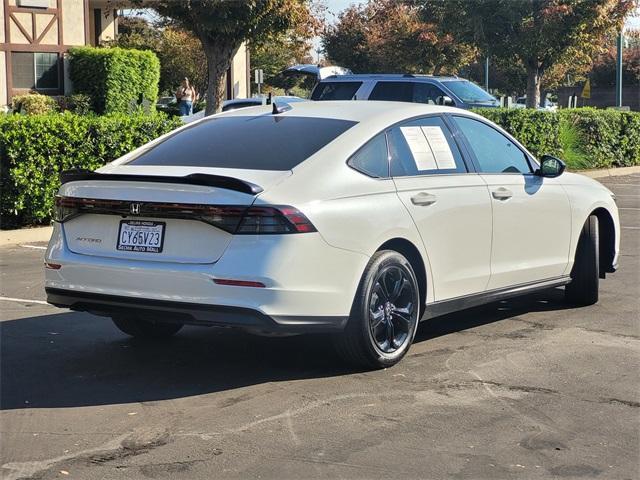 used 2025 Honda Accord car, priced at $28,375