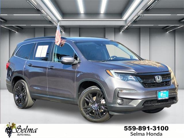 used 2021 Honda Pilot car, priced at $28,082