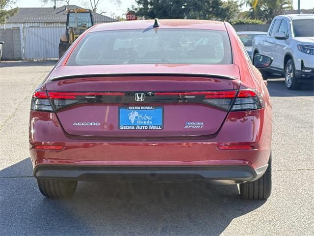 new 2025 Honda Accord Hybrid car, priced at $35,260