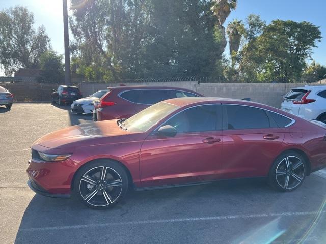 used 2023 Honda Accord Hybrid car, priced at $28,558