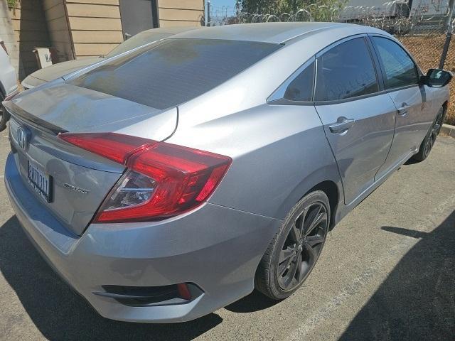 used 2021 Honda Civic car, priced at $22,987