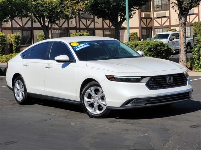 used 2024 Honda Accord car, priced at $23,631