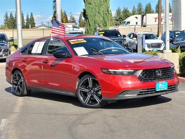 used 2024 Honda Accord Hybrid car, priced at $26,290