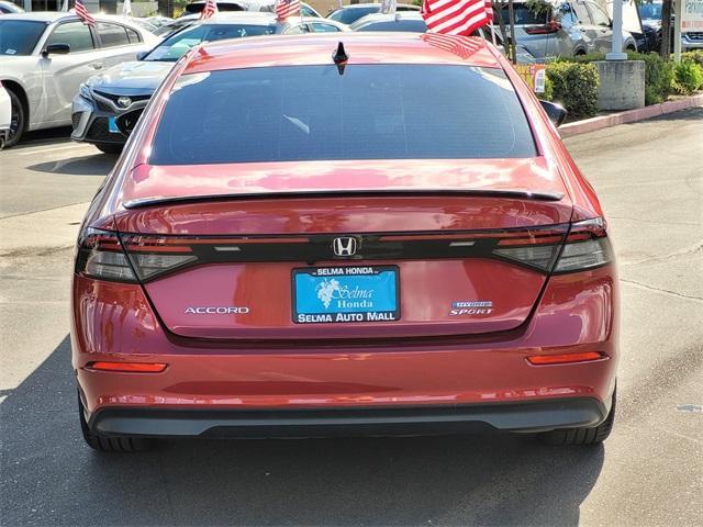 used 2024 Honda Accord Hybrid car, priced at $26,290