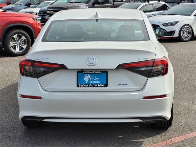 new 2025 Honda Civic Hybrid car, priced at $30,300