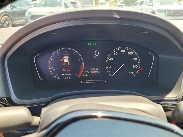 new 2025 Honda Civic car, priced at $29,055