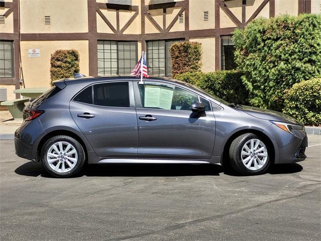 used 2023 Toyota Corolla Hatchback car, priced at $20,754