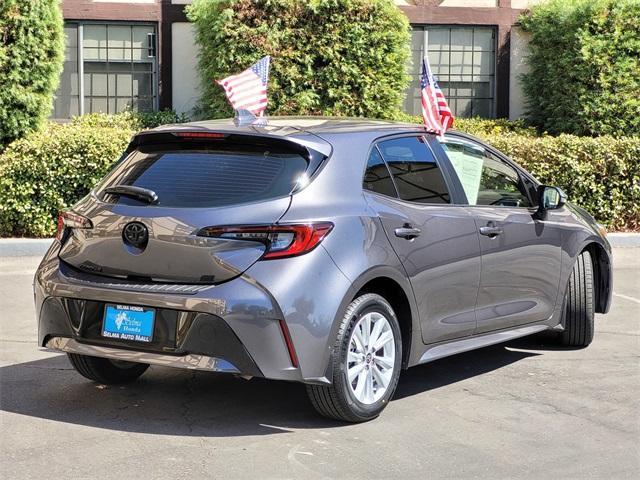 used 2023 Toyota Corolla Hatchback car, priced at $20,754