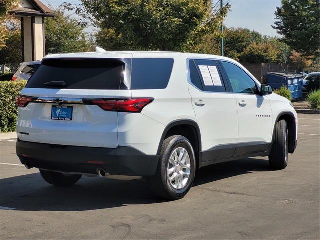 used 2022 Chevrolet Traverse car, priced at $25,316