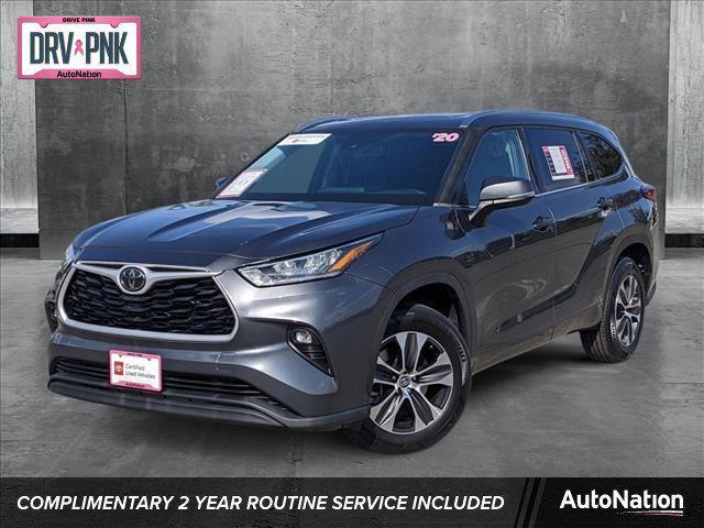 used 2020 Toyota Highlander car, priced at $23,985