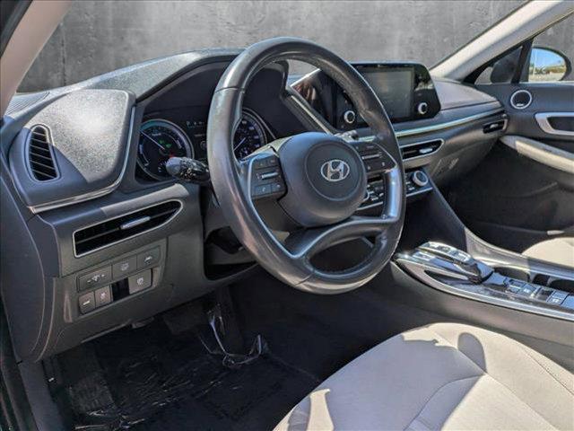 used 2022 Hyundai Sonata Hybrid car, priced at $19,985
