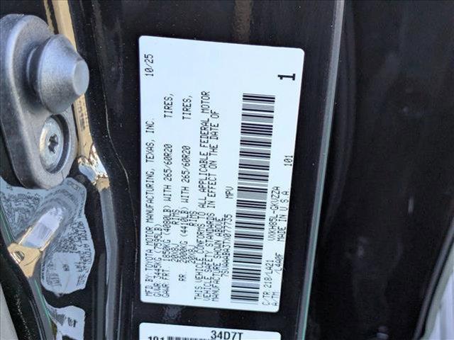 new 2026 Toyota Sequoia car, priced at $85,942