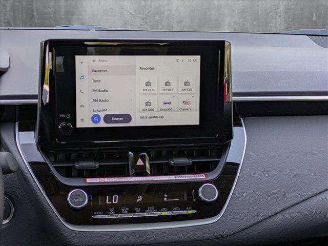 new 2025 Toyota Corolla Hybrid car, priced at $25,765