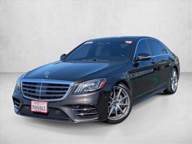 used 2018 Mercedes-Benz S-Class car, priced at $36,990