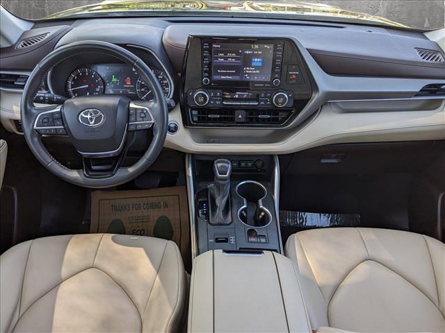 used 2021 Toyota Highlander car, priced at $24,995