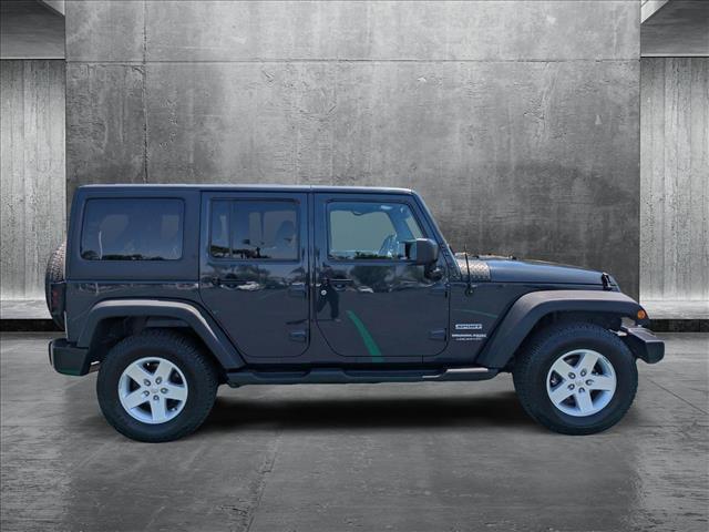used 2018 Jeep Wrangler JK Unlimited car, priced at $20,668