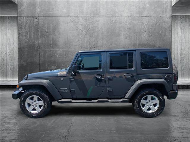 used 2018 Jeep Wrangler JK Unlimited car, priced at $20,668