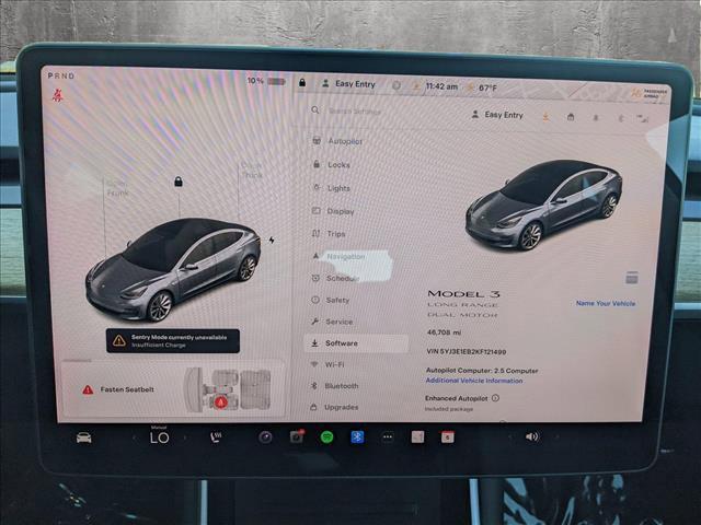 used 2019 Tesla Model 3 car, priced at $24,495