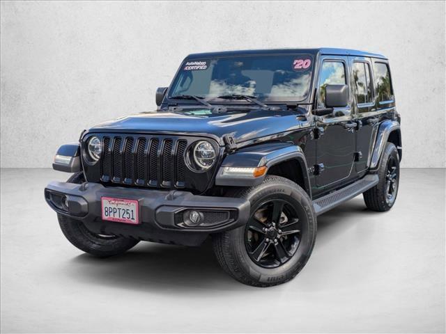 used 2020 Jeep Wrangler Unlimited car, priced at $28,902