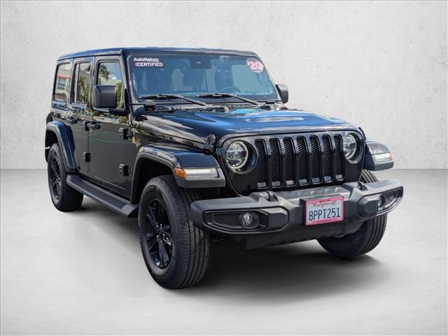 used 2020 Jeep Wrangler Unlimited car, priced at $28,902
