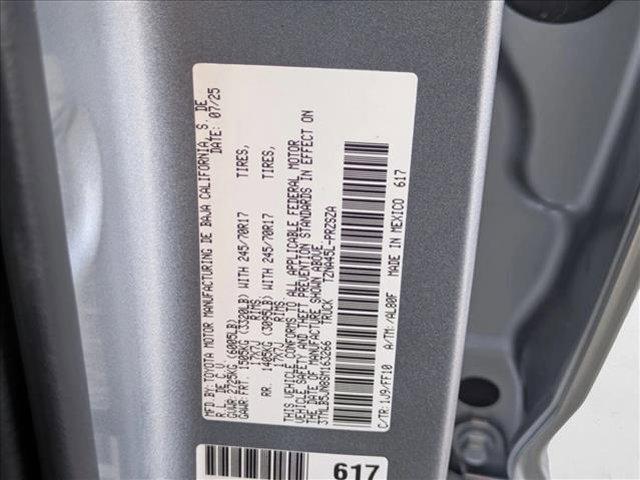 new 2025 Toyota Tacoma car, priced at $41,662