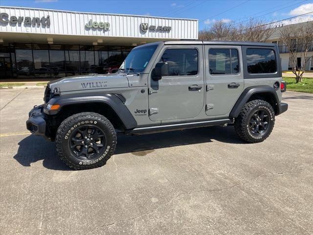 used 2021 Jeep Wrangler Unlimited car, priced at $29,900