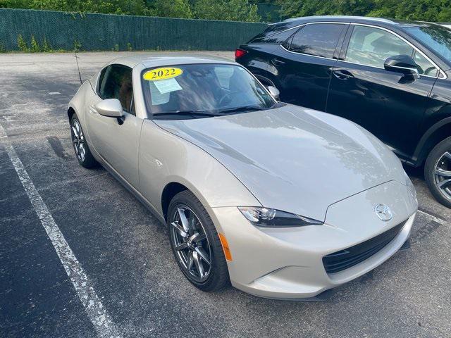 used 2022 Mazda MX-5 Miata RF car, priced at $29,639