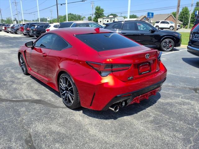 used 2024 Lexus RC F car, priced at $80,495