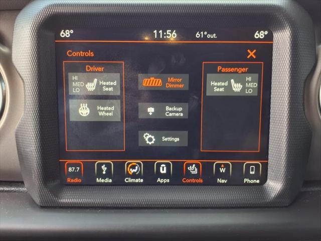 used 2019 Jeep Wrangler Unlimited car, priced at $33,221