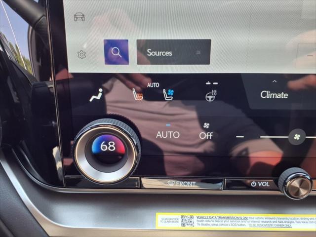 new 2025 Lexus TX 500h car, priced at $73,884