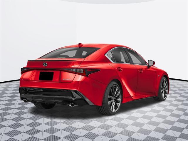 new 2025 Lexus IS 350 car, priced at $53,153