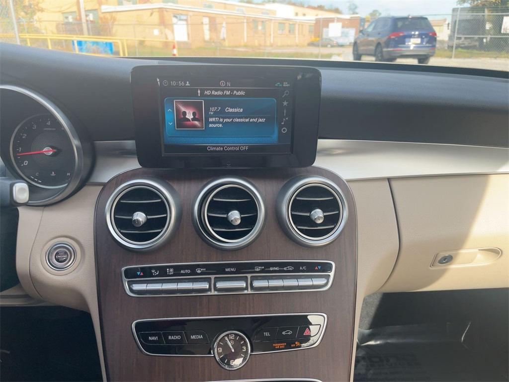 used 2019 Mercedes-Benz C-Class car, priced at $17,000
