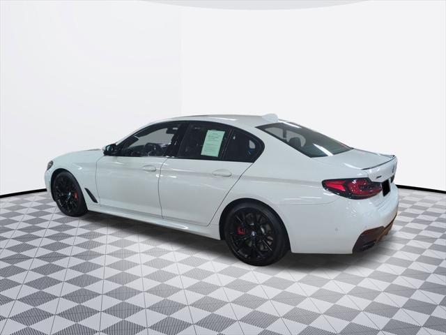 used 2023 BMW M550 car, priced at $65,900