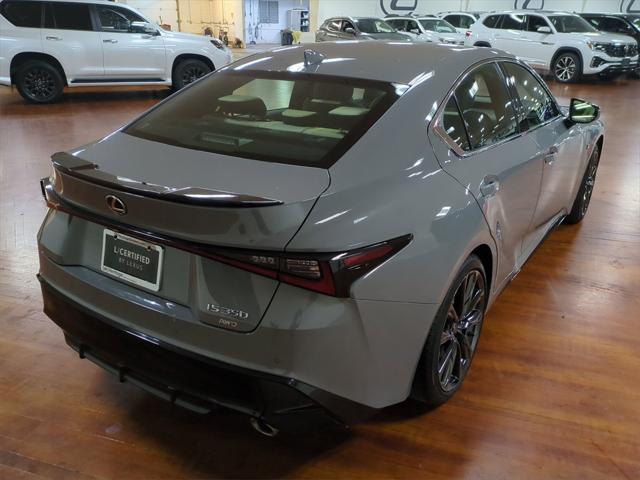 used 2024 Lexus IS 350 car, priced at $44,000