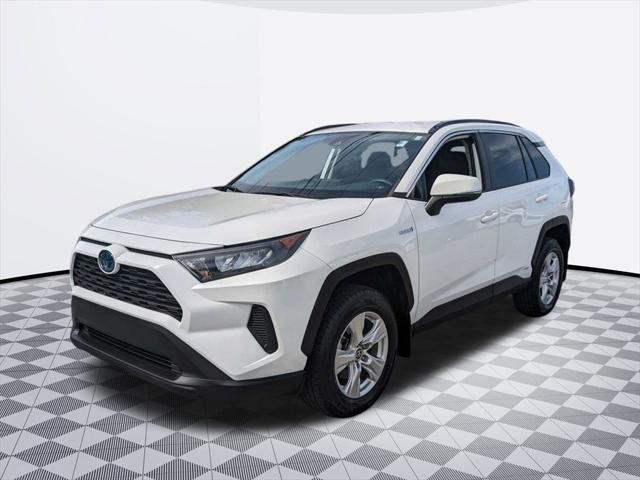 used 2021 Toyota RAV4 Hybrid car, priced at $27,000