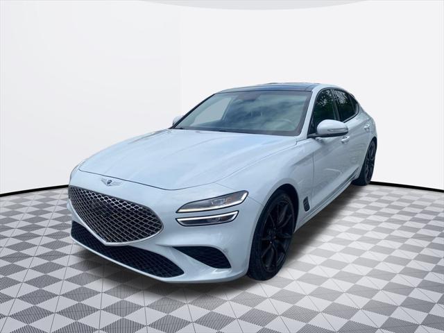 used 2022 Genesis G70 car, priced at $29,500