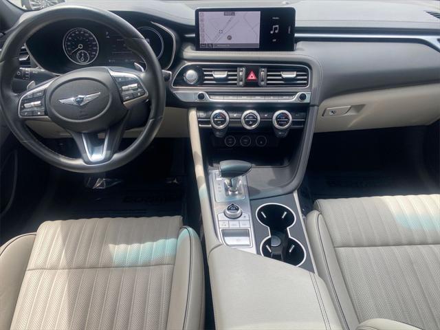 used 2022 Genesis G70 car, priced at $29,500