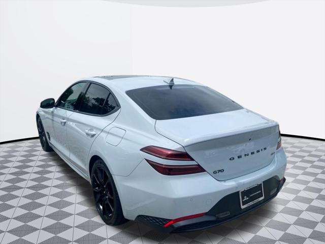 used 2022 Genesis G70 car, priced at $29,500