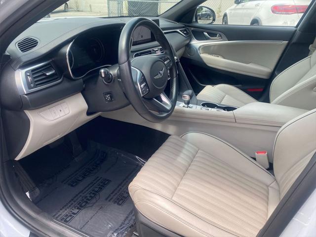 used 2022 Genesis G70 car, priced at $29,500