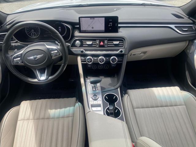 used 2022 Genesis G70 car, priced at $29,500